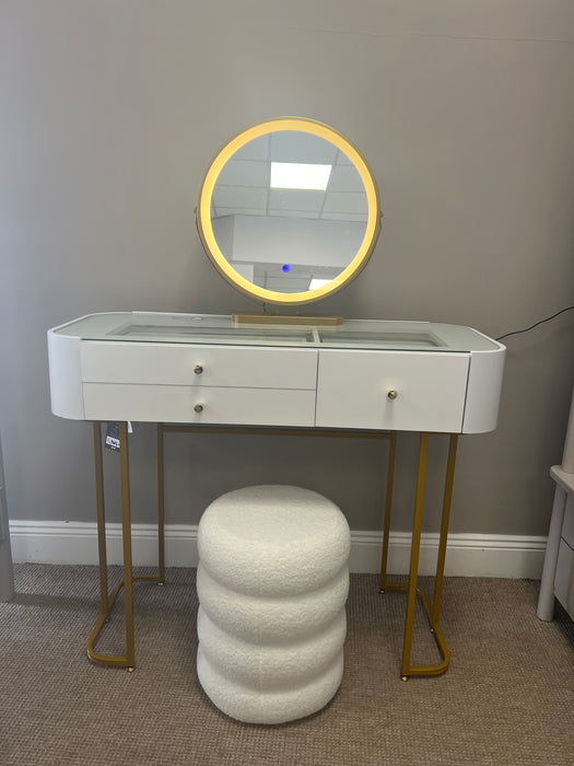 Nadia Plus Off-White Dressing Table