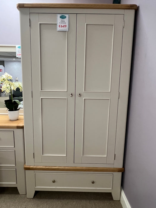 Maya 2 Doors & 1 Drawer Wardrobe