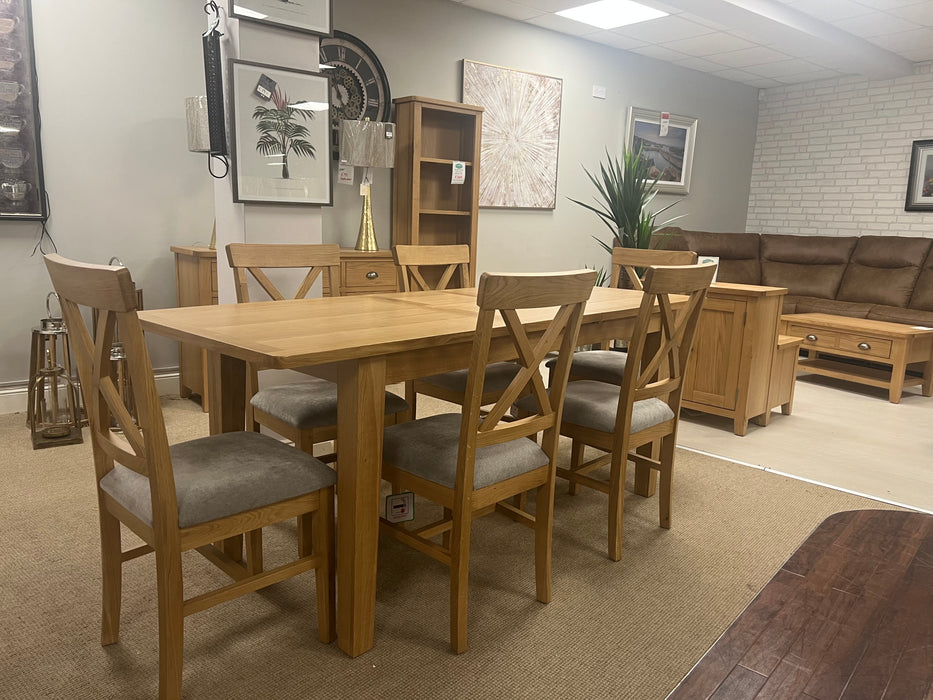 Adare dining table with 6 chairs