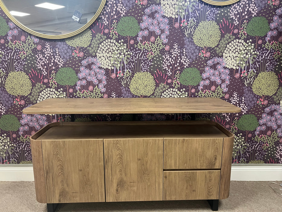 Boston rustic oak sideboard