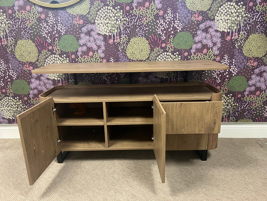 Boston rustic oak sideboard