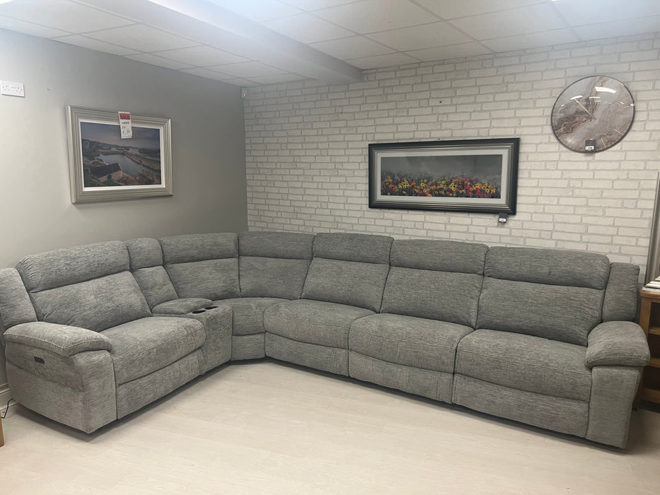 Hugo power modular corner sofa