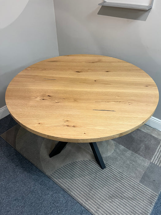 Onyx table and four dining chairs