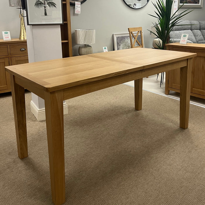 Adare Rectangle Oak Extendable Dining Table