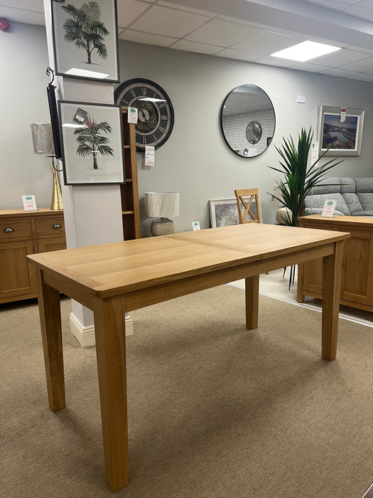 Adare extendable oak dining table