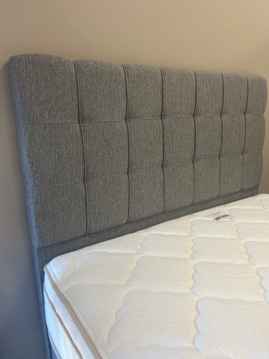 Grey - Opulence Ottoman Bed