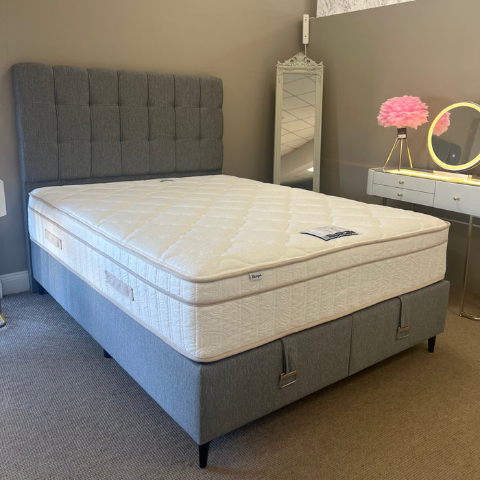Opulence Grey Ottoman Bed Frame