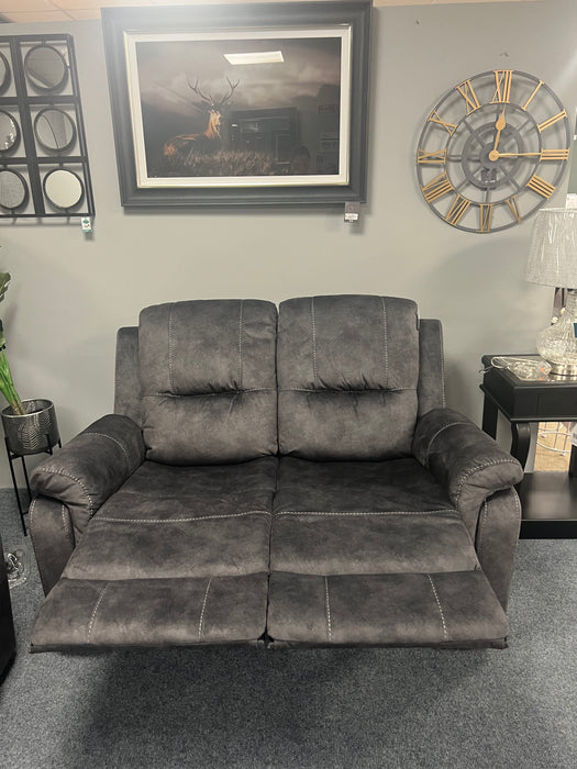 Chicago Dark Grey 3+2 Manual Recliner Sofa Suite