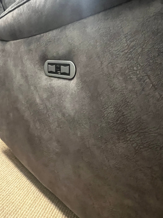 Dylan Dark Grey 3 Seater Power Reclining Sofa