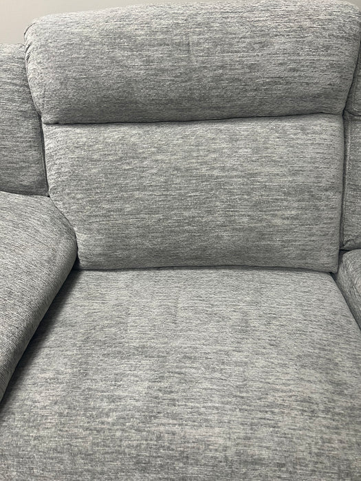 Chicago Dark Grey Small Corner Manual Recliner Suite | 5 Seater
