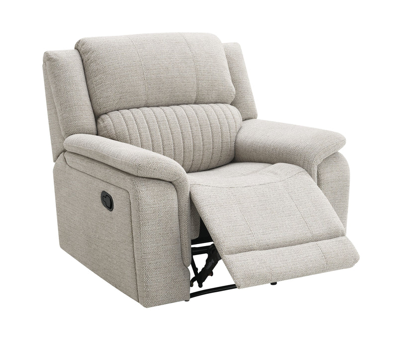 Kenmare Manual Recliner 3+2+1 Suite  – Pebble Fabric