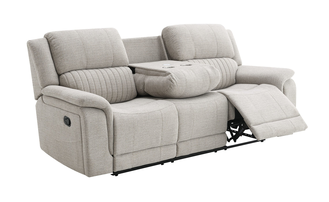 Kenmare Manual Recliner 3+2 Suite  – Pebble Fabric