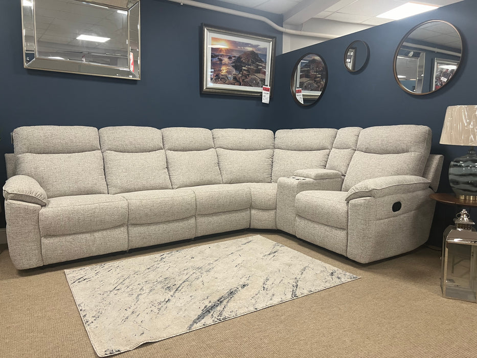 Luna Oatmeal Corner Sofa