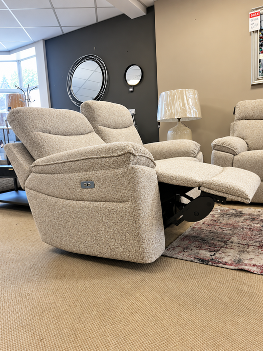 Luna Power Recliner Suite - 3+2+1  Oatmeal