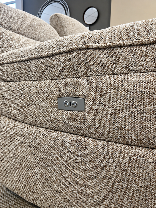 Luna Power Recliner Suite - 3+2+1  Oatmeal