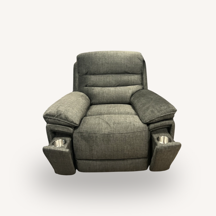 Lawson 3+1+1 Sofa - Grey (Power Recliner)