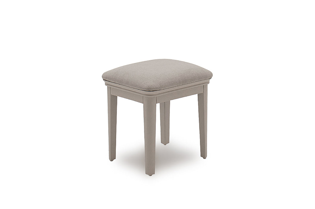 Mabel Taupe Dressing Table  Stool
