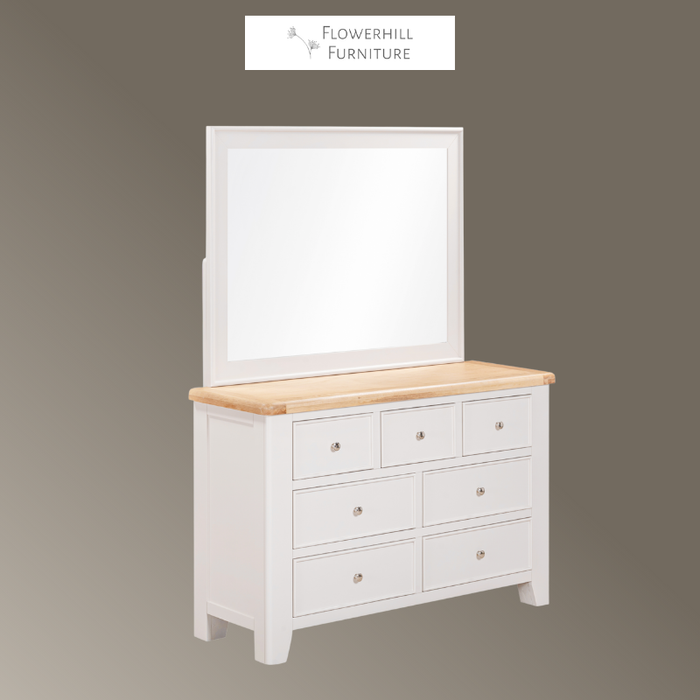 Maya 7 Drawer Dresser With Mirror