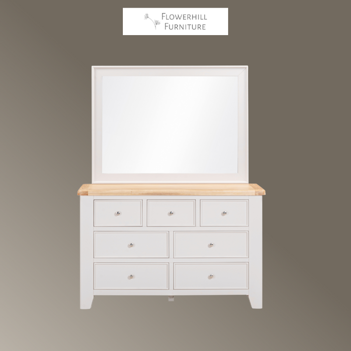 Maya 7 Drawer Dresser With Mirror