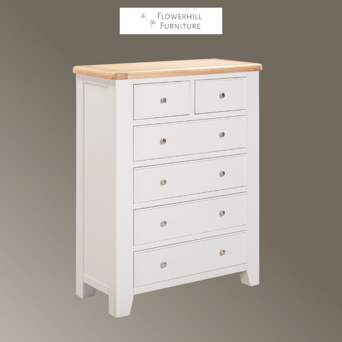 Maya Tall Boy 6 Drawer Chest