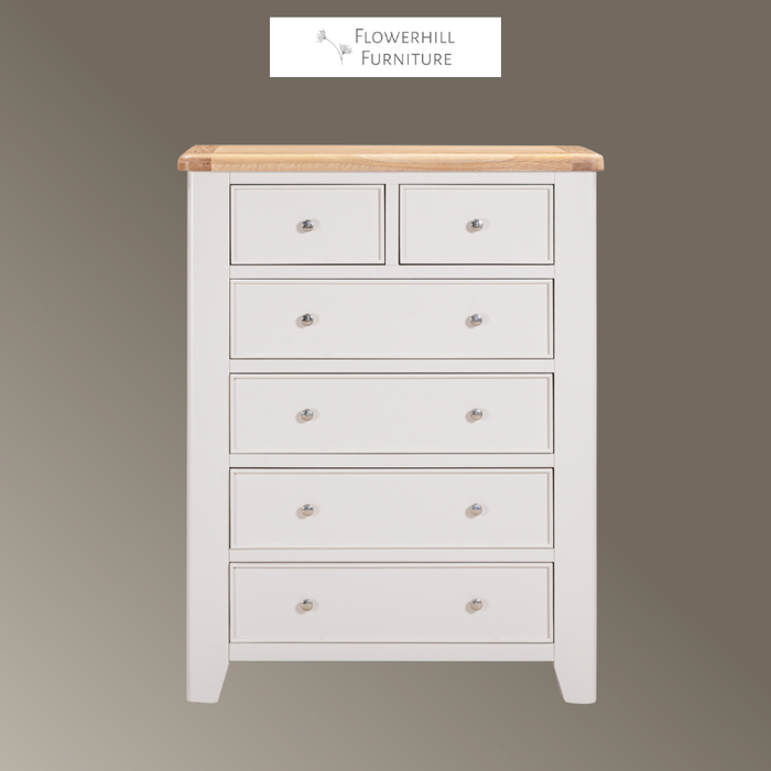 Maya Tall Boy 6 Drawer Chest