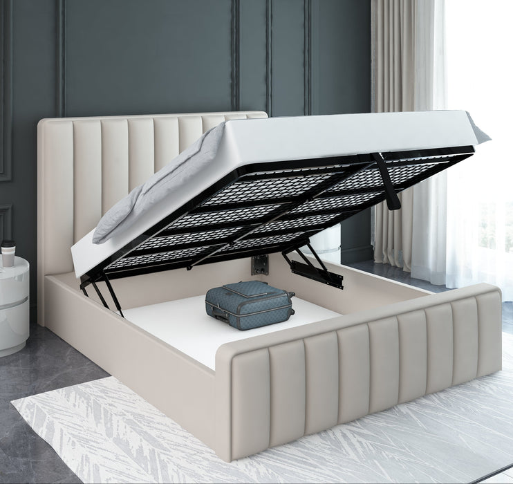 Mira Bedframe with Ottoman