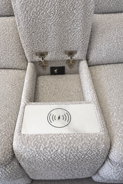 3+2 Seater Hampton Luxury Power Recliner Sofa Suite with Power Headrests & Lumbar Support