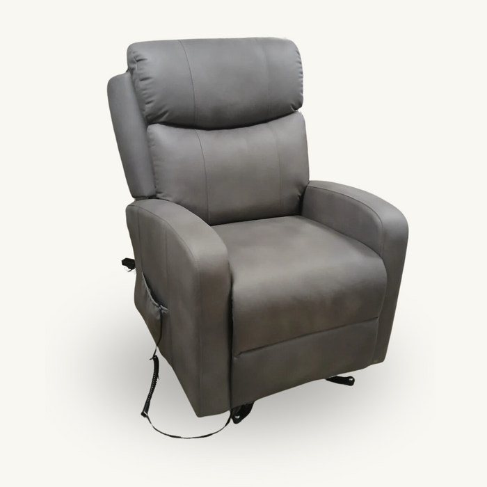 Poppy Grey Lift And Rise Motorised Reclining Chair