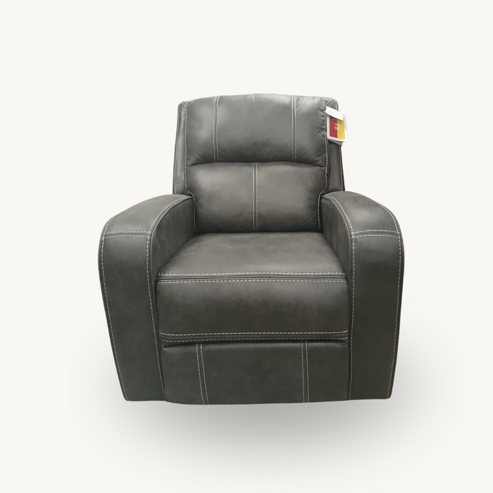 Ryder Grey Reclining Armchair  **DISPLAY MODEL**