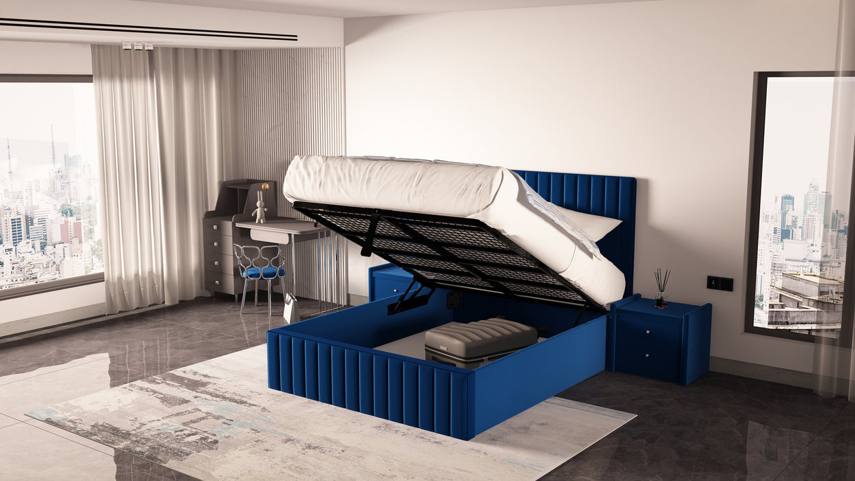 Bella Ottoman Bed Frame Standard Fabrics