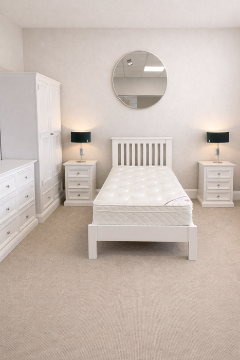 Trent White Bedframe