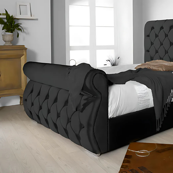 Black | Swan | Superkingsize Bedframe