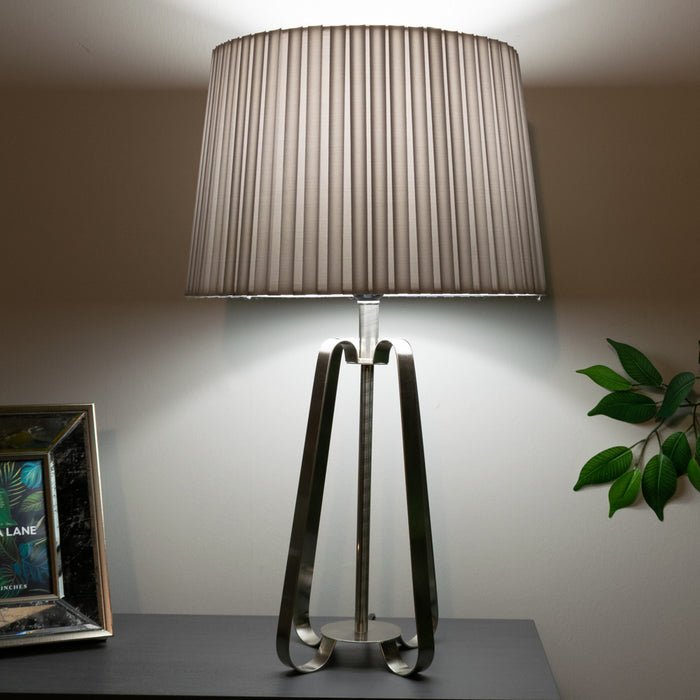 Sia Geo Lamp Silver 57cm