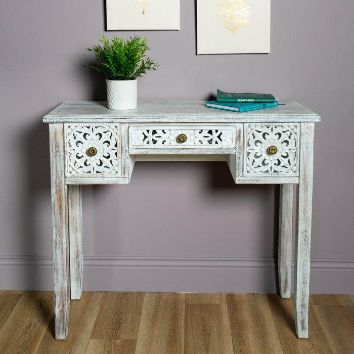 Jessie Console Table Antique White