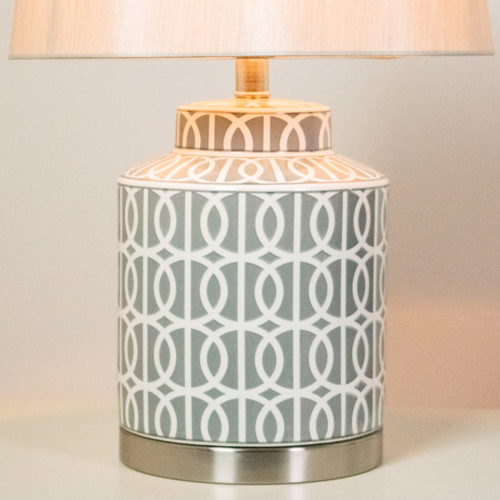 Mylah Ceramic Table Lamp 56cm