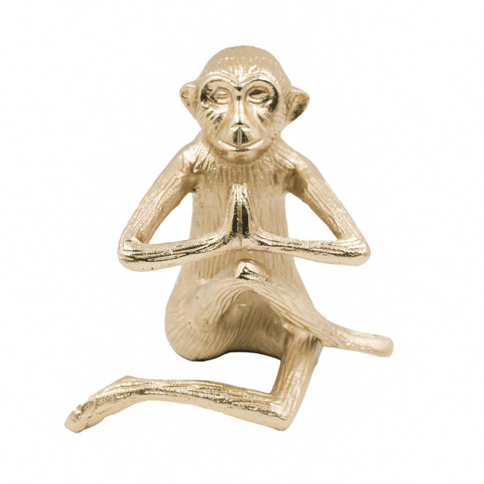 Safari Sitting Monkey Gold