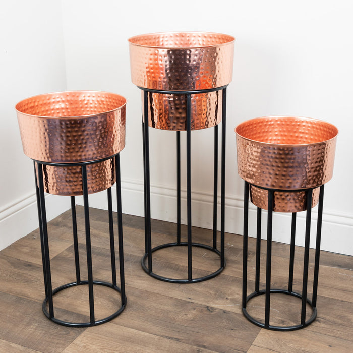 Salina S/3 Planters Copper/black