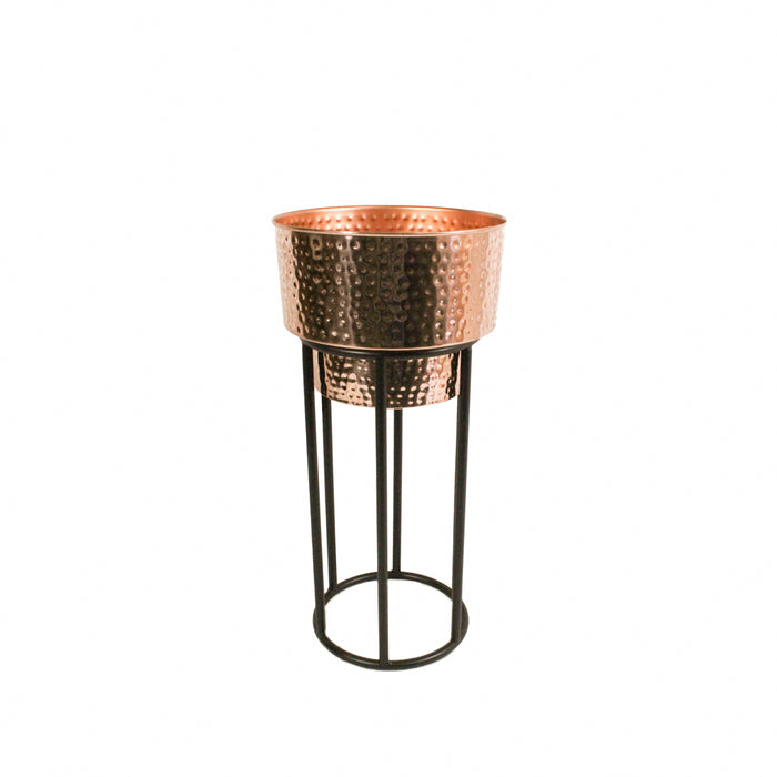 Salina Planter Copper/black Small