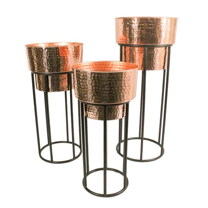 Salina S/3 Planters Copper/black