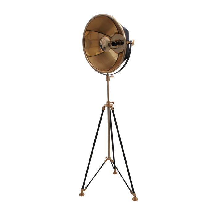 Kaira Studio Tripod Lamp Gold/black 157cm