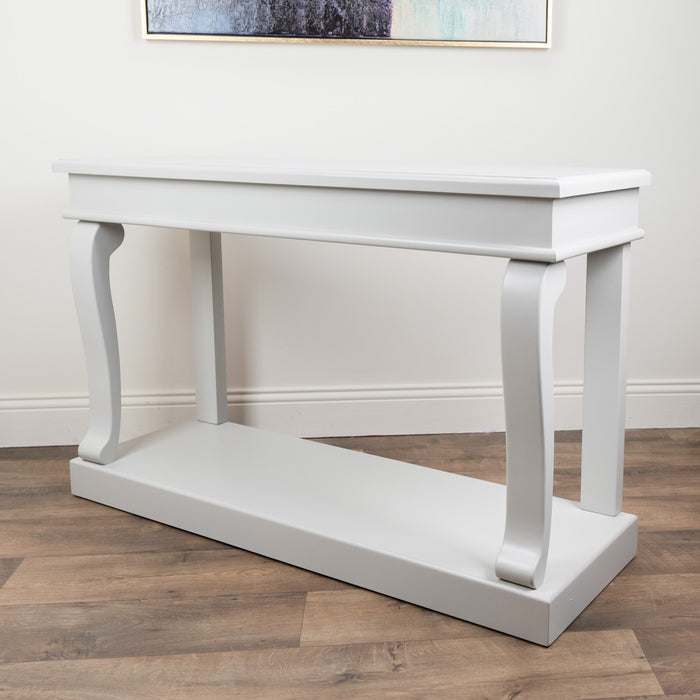 Scroll Ivory 130cm Console Table