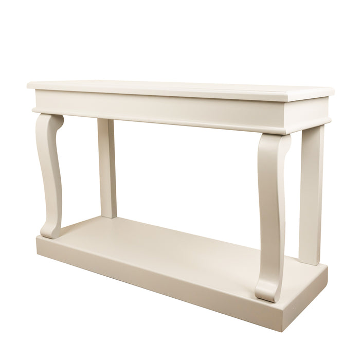 Scroll Ivory 130cm Console Table