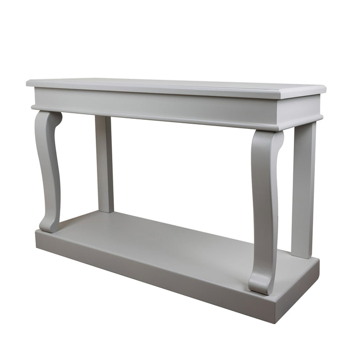 Scroll Grey 130cm Console Table