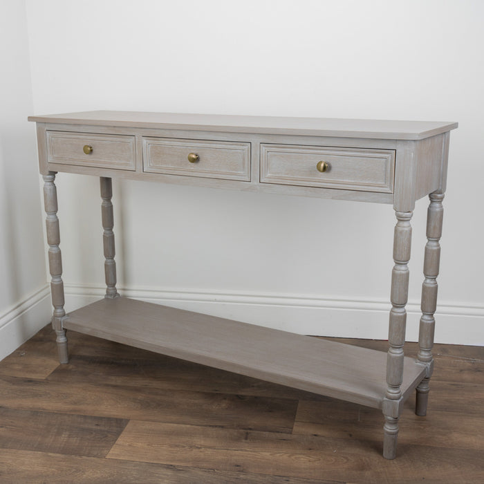 Melody 3 Drawer Console Table