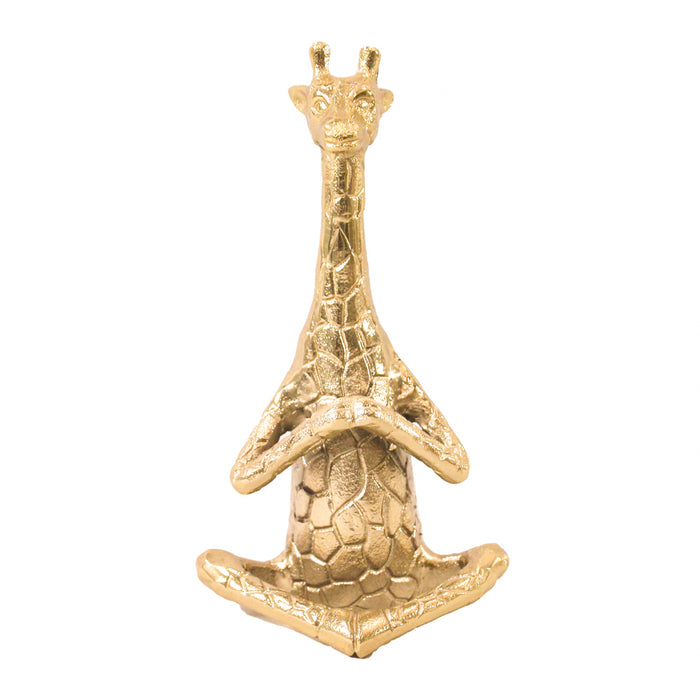 Safari Yoga Giraffe Gold