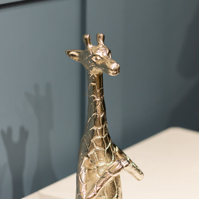 Safari Yoga Giraffe Silver