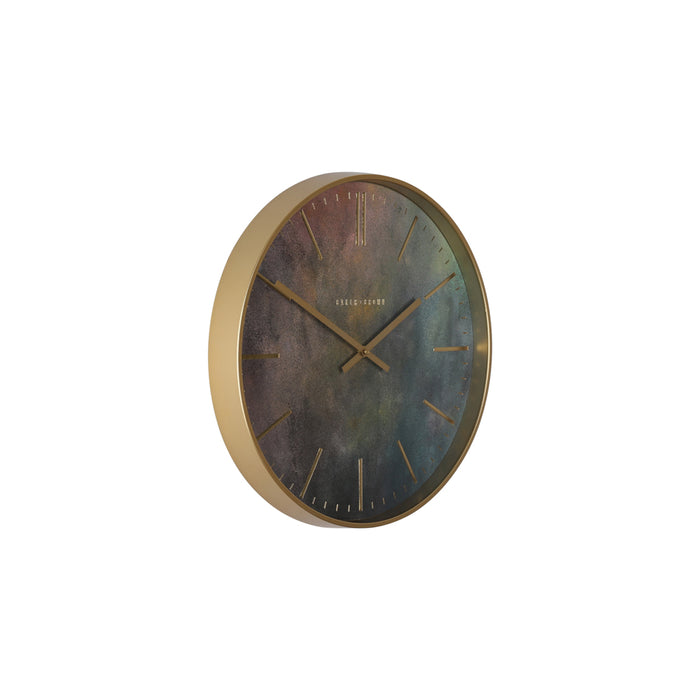 Baker And Brown Galaxy Clock Indigo 40cm