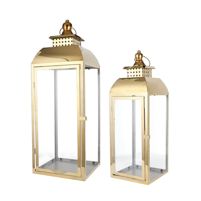 Tiffany S/2 Lanterns Gold