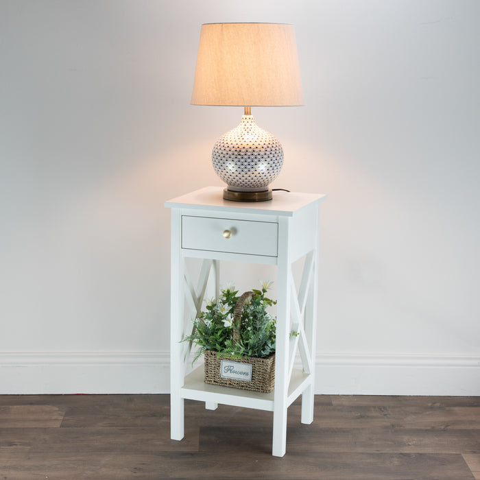 Rivera 1 Drawer Accent Table