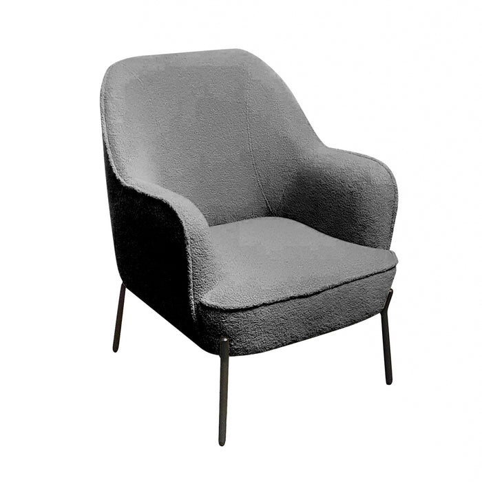 Corina Armchair Boucle Grey